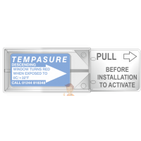 Наклейка-термометр для комнат и помещений Hallcrest Room - Термоиндикатор Hallcrest Tempasure
