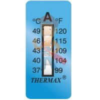 Термоиндикатор-термометр многоразовый Hallcrest Thermindex - Термополоска самоклеющаяся Thermax 5