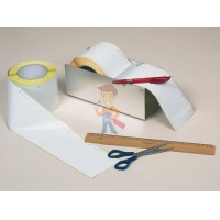 Пломба наклейка номерная НН-2, 22х66 мм - Лента Burkle Close-it tape 95 мм (50 м)