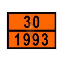 Знак ООН 33/1263 Знак ООН 33/1263 - Знак ООН 30/1993