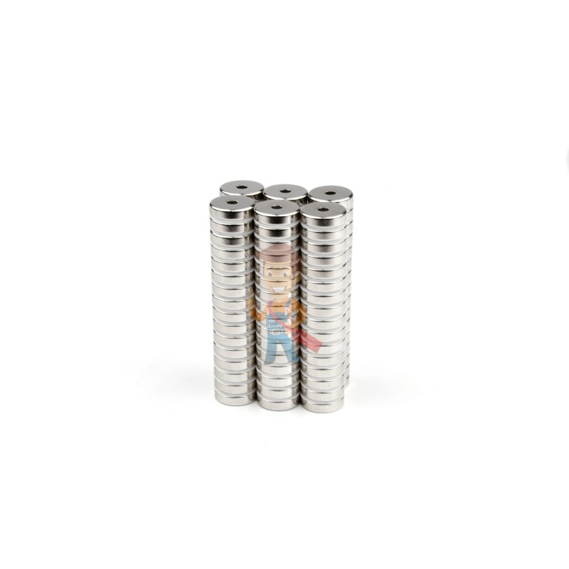 Неодимовый магнит кольцо 20х5х5 мм - фото 3