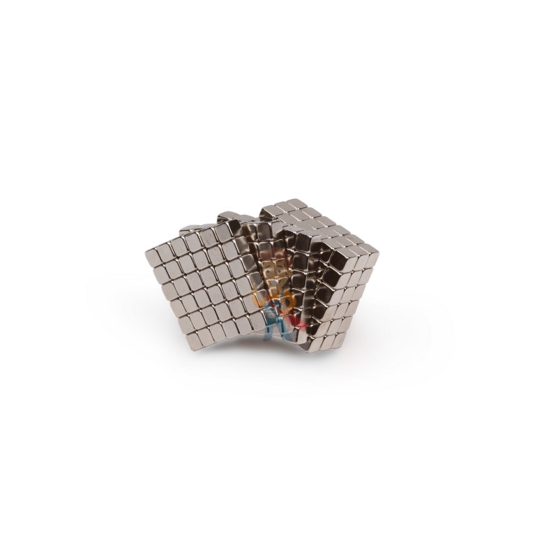 Forceberg TetraCube - куб из магнитных кубиков 4 мм, стальной, 216 элементов - фото 1