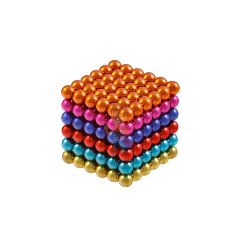 Forceberg Cube - куб из магнитных шариков 6 мм, цветной, 216 элементов