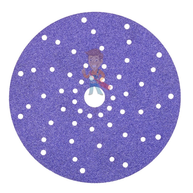 Круг абразивный c мультипылеотводом Purple+, 180+, Cubitron Hookit 737U, 150 мм - фото 1