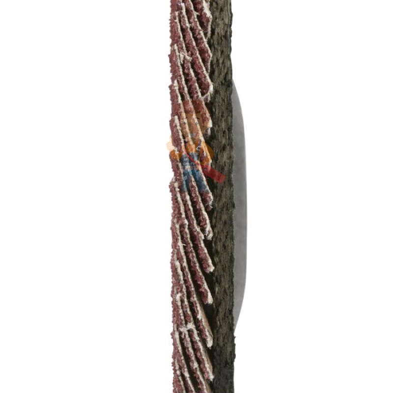 Круг лепестковый торцевой шлифовальный конический  967A, 125 мм х 22 мм, 60+ - фото 2