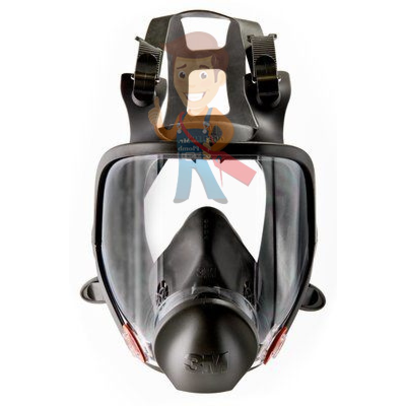 Полнолицевая маска серии 3М™ 6000, размер - малый (S) - фото 1
