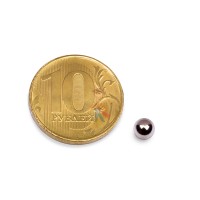 Неодимовый магнит диск 10х1.5 мм - Неодимовый магнит шар 7 мм
