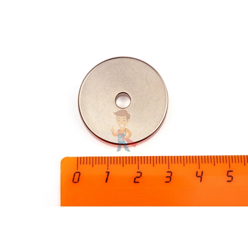 Неодимовый магнит кольцо 30х5х5 мм, N33EH