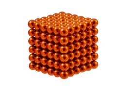 Forceberg Cube - куб из магнитных шариков 5 мм, оранжевый, 216 элементов