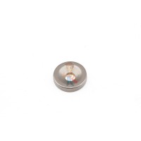 Неодимовый магнит диск 9.5х1.2 мм - Неодимовый магнит диск 10х2 мм с зенковкой 3/6 мм, N33