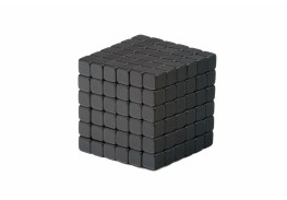Forceberg TetraCube - куб из магнитных кубиков 5 мм, черный, 216 элементов 