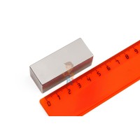 Неодимовый магнит диск 20х3 мм, 10 шт, Forceberg - Неодимовый магнит прямоугольник 50х20х20 мм, N33
