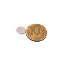 Неодимовый магнит конус 10/5х4 мм - Неодимовый магнит диск 10х1 мм