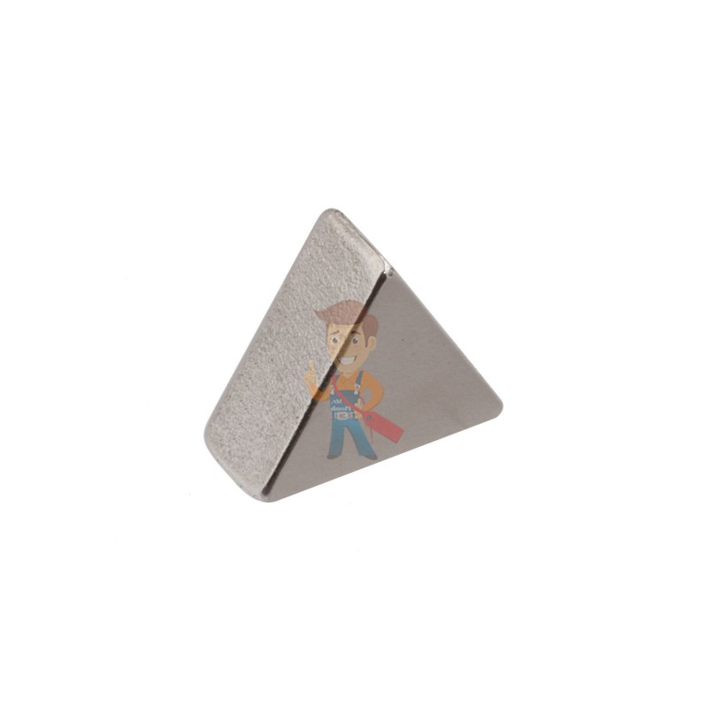 Неодимовый магнит треугольник 10х10х4 мм - фото 2