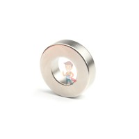 Неодимовый магнит кольцо 34х27,6х3 мм, N33 - Неодимовый магнит кольцо 20х10х5 мм, N35