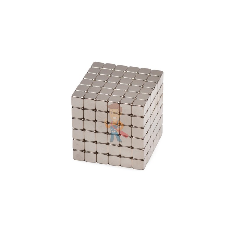 Forceberg TetraCube - куб из магнитных кубиков 6 мм, стальной, 216 элементов 