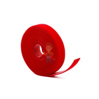 Многоразовая нейлоновая лента-липучка Forceberg Home & DIY 25 мм для стяжки и подвязки, красная, 5 м - Многоразовая нейлоновая лента-липучка Forceberg Home & DIY 16 мм для стяжки и подвязки, красная, 5 м