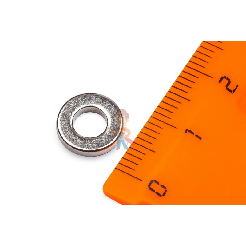 Неодимовый магнит - кольцо 10х5х2мм, 20шт, Forceberg - фото 7