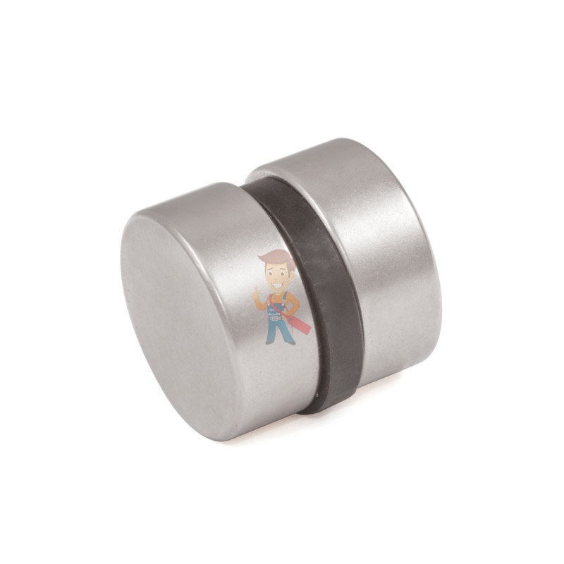 Неодимовый магнит диск 30х12 мм, N48 - фото 4