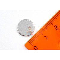 Неодимовый магнит диск 8х1 мм, N52 - Неодимовый магнит диск 12х1 мм, цинк, N35