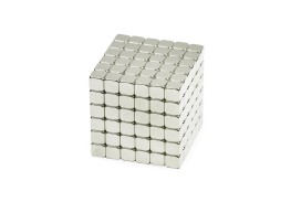 Forceberg TetraCube - куб из магнитных кубиков 4 мм, жемчужный, 216 элементов 