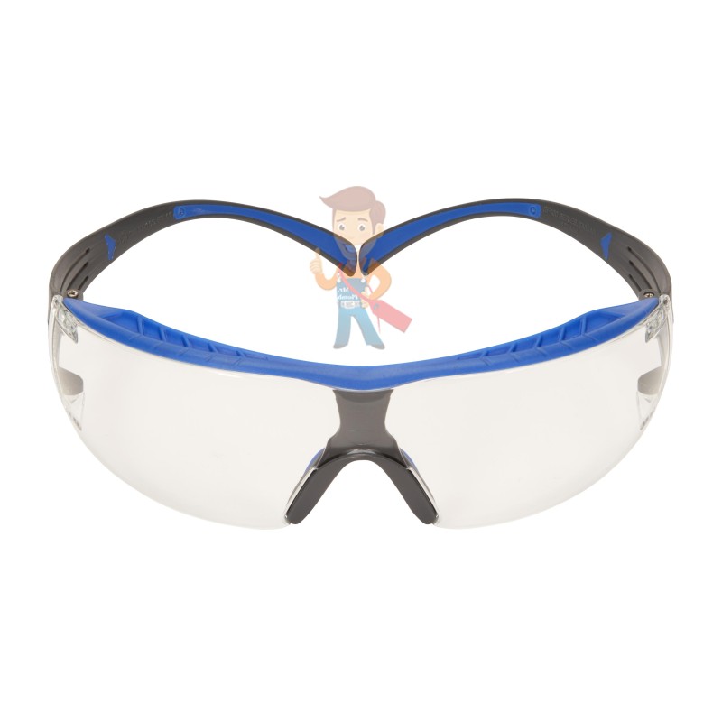 Очки открытые защитные, цвет линз прозрачный, с покрытием Scotchgard Anti-Fog (K&N) - фото 2