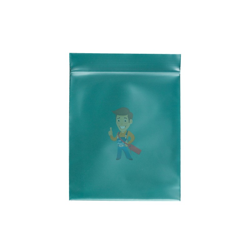 Упаковочные цветные зип пакеты Forceberg HOME & DIY с замком zip-lock 6х7 см, зеленый, 50 шт - фото 3