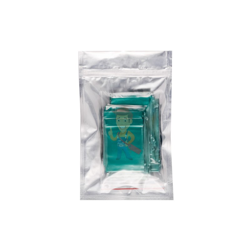 Упаковочные цветные зип пакеты Forceberg HOME & DIY с замком zip-lock 6х7 см, зеленый, 50 шт - фото 7